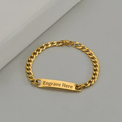 Engraved Bracelet Set