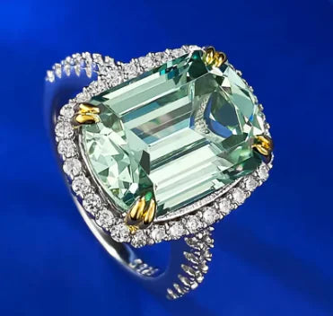 Vintage 100% 925 Sterling Silver with Tanzanite Diamond